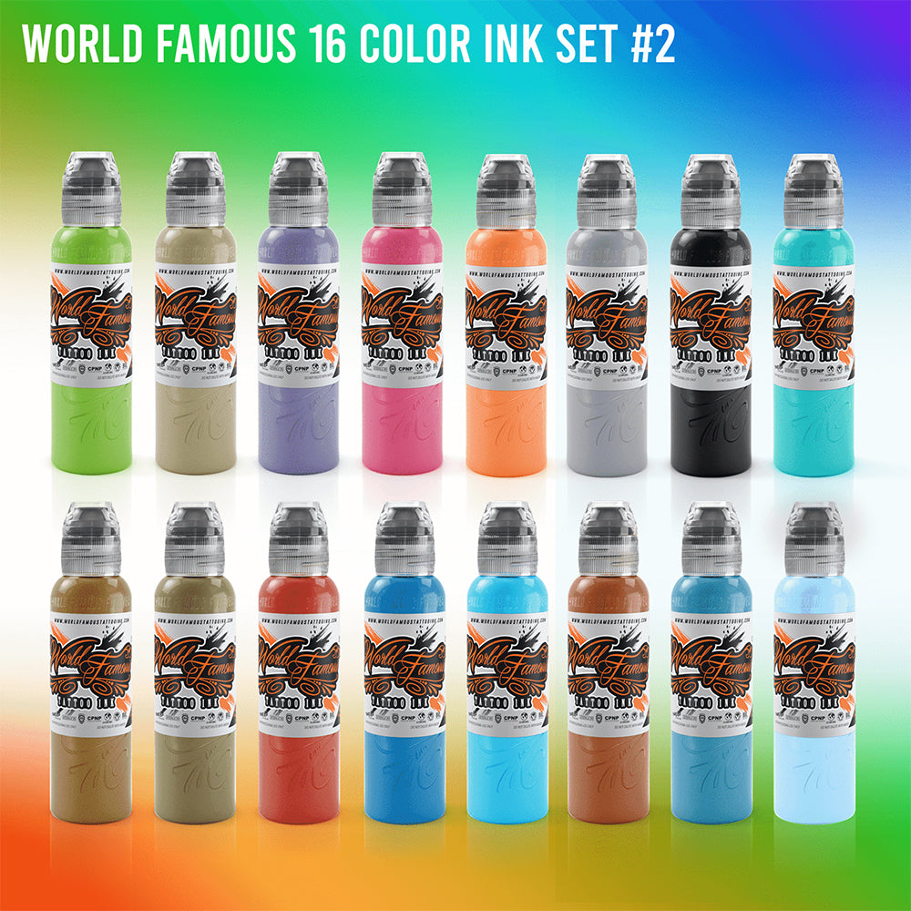 16 Color Ink Set #2 1oz