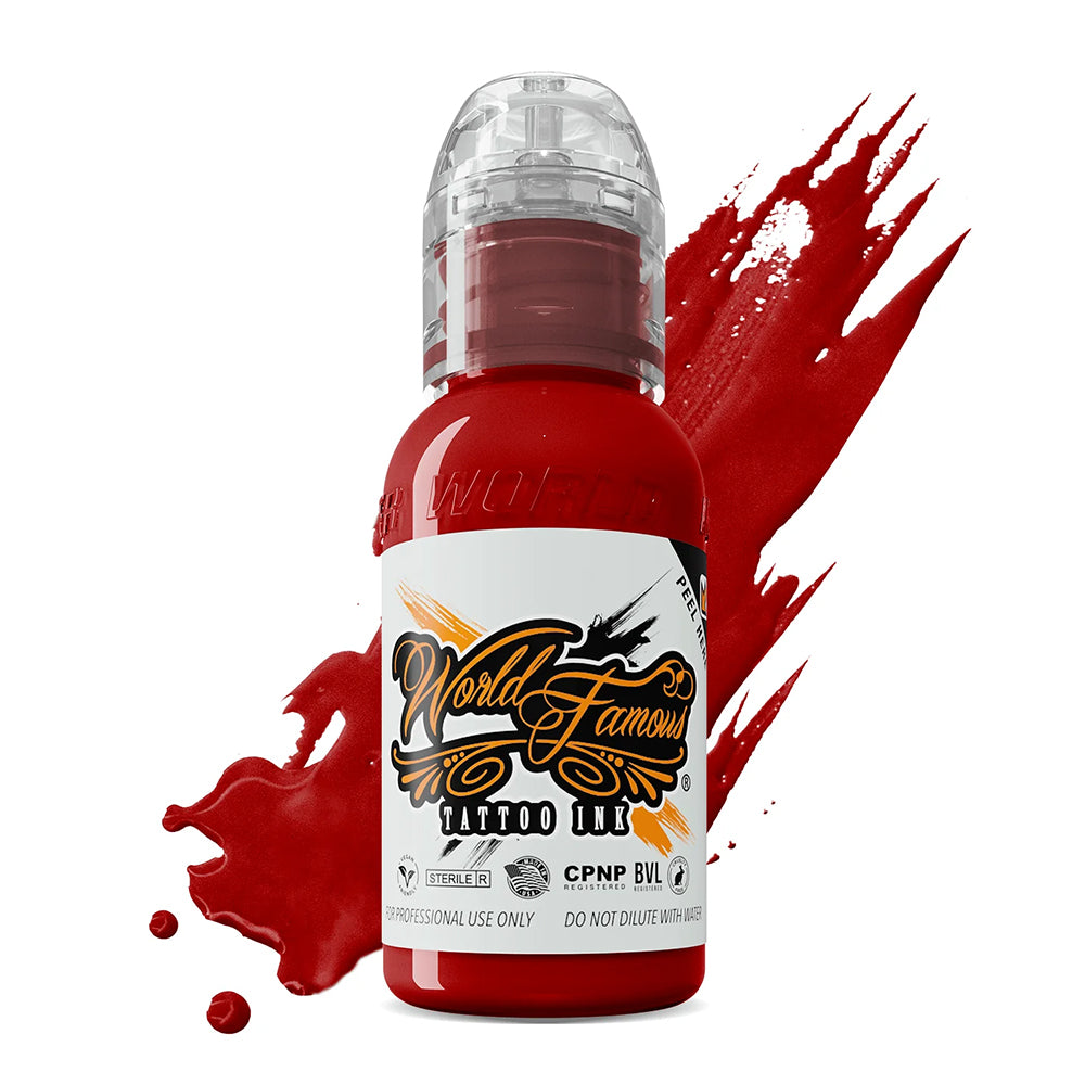 Big Apple Red — World Famous Tattoo Ink — 1oz