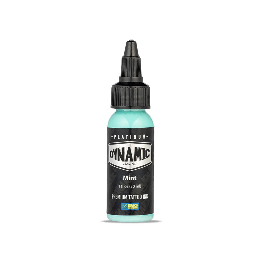 Mint Dynamic Platinum Tattoo Ink - 1oz Bottle
