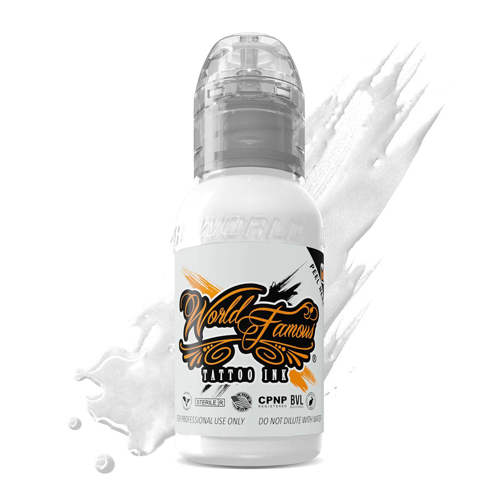 Mt. Fuji Mixing White— World Famous Tattoo Ink — 1oz