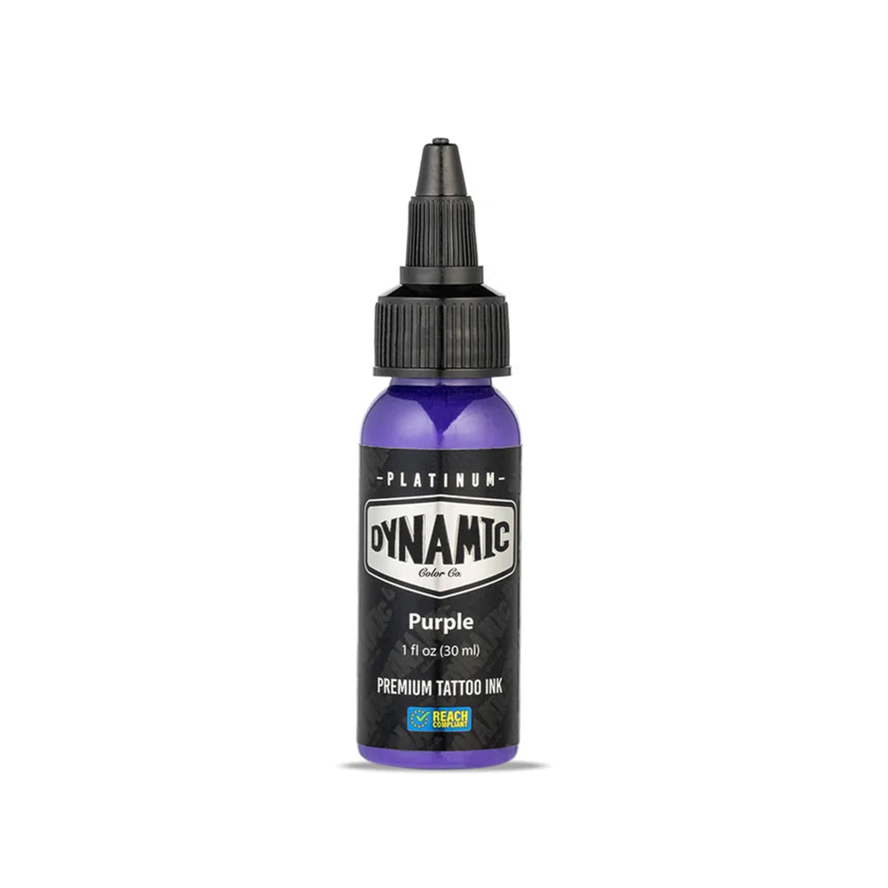 Purple Dynamic Platinum Tattoo Ink - 1oz Bottle