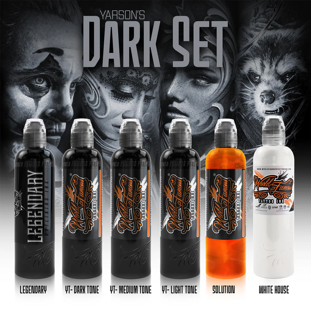 Yarson Dark Set — World Famous Tattoo Ink