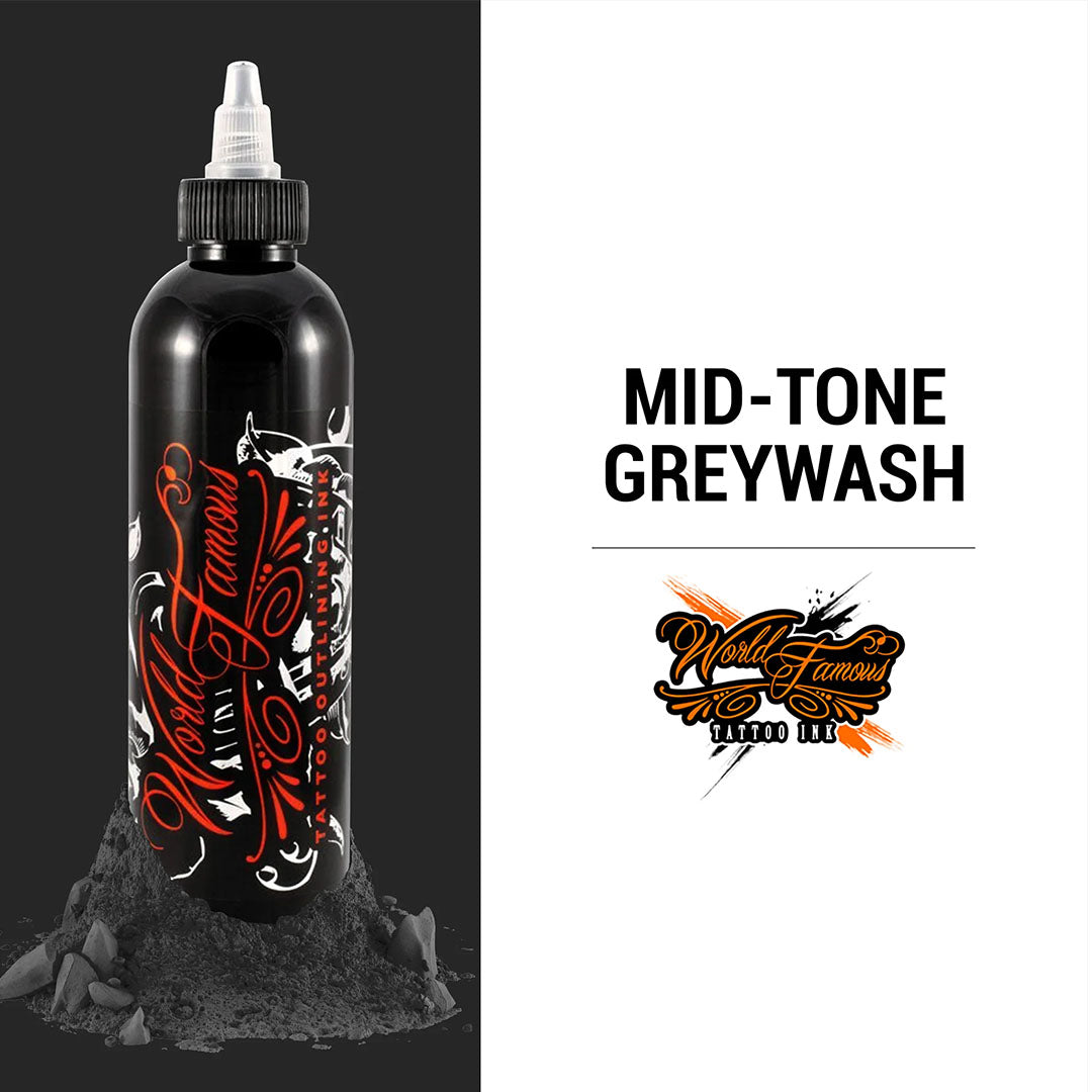 World Famous Ink Mid-Tone Greywash