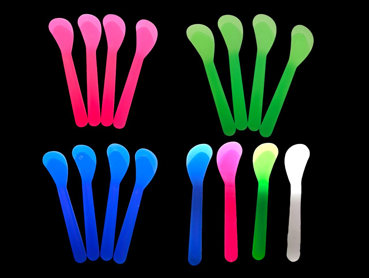 Premium Neon Tattoo Ointment Spatulas – Hygienic Applicators