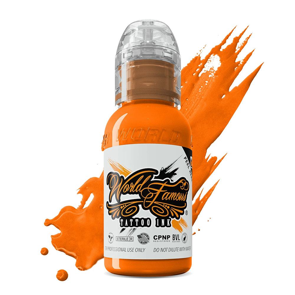 Acropolis Orange — World Famous Tattoo Ink — 1oz