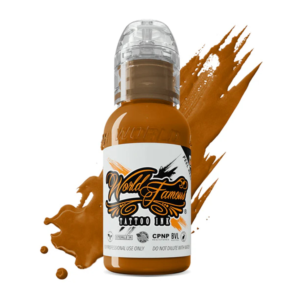 Caramel — World Famous Tattoo Ink — 1oz