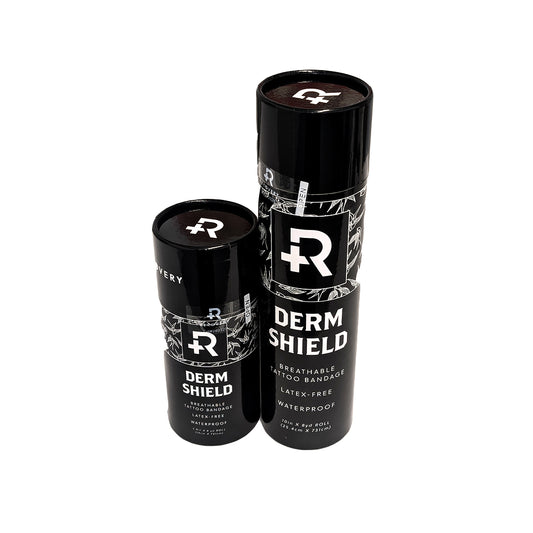 RECOVERY DERM SHIELD TATTOO AFTERCARE ADHESIVE BANDAGE ROLLS