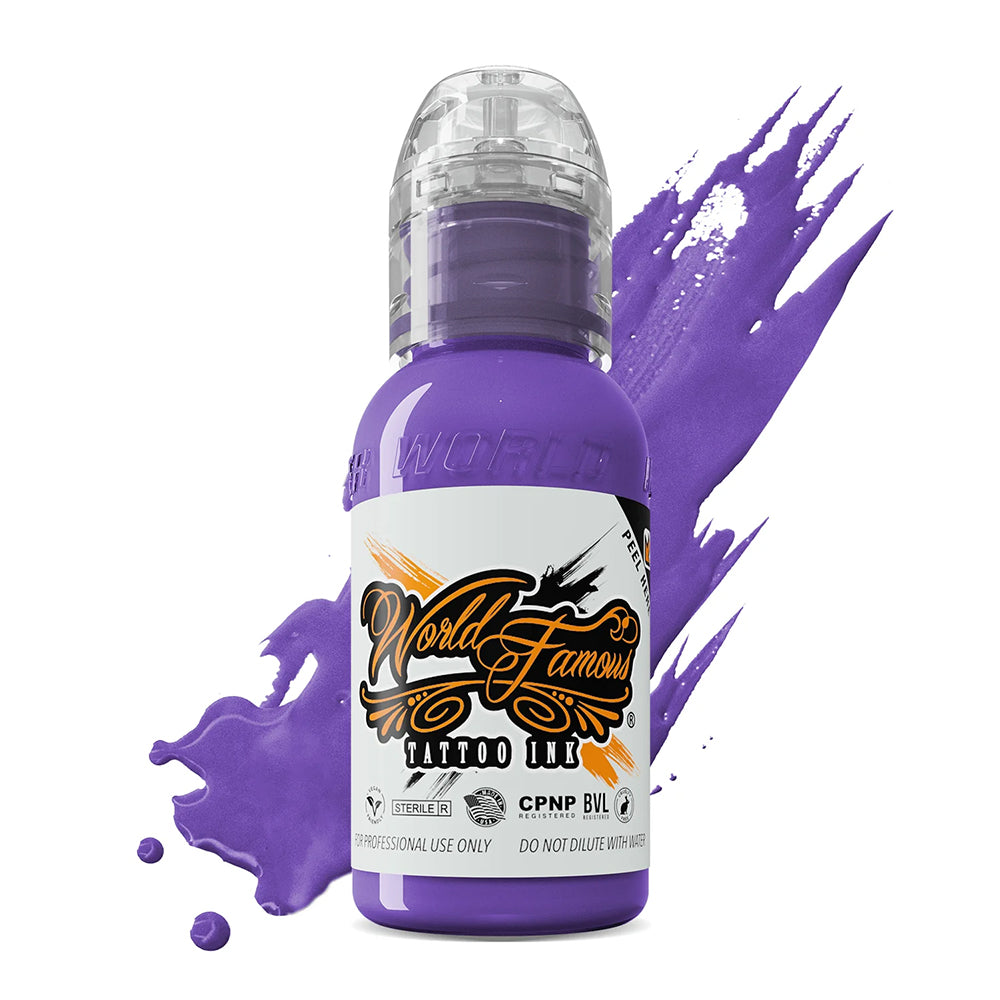 Galaxy Purple — World Famous Tattoo Ink — 1oz