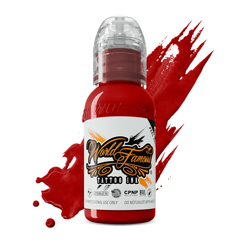 Red Hot — World Famous Tattoo Ink — 1oz