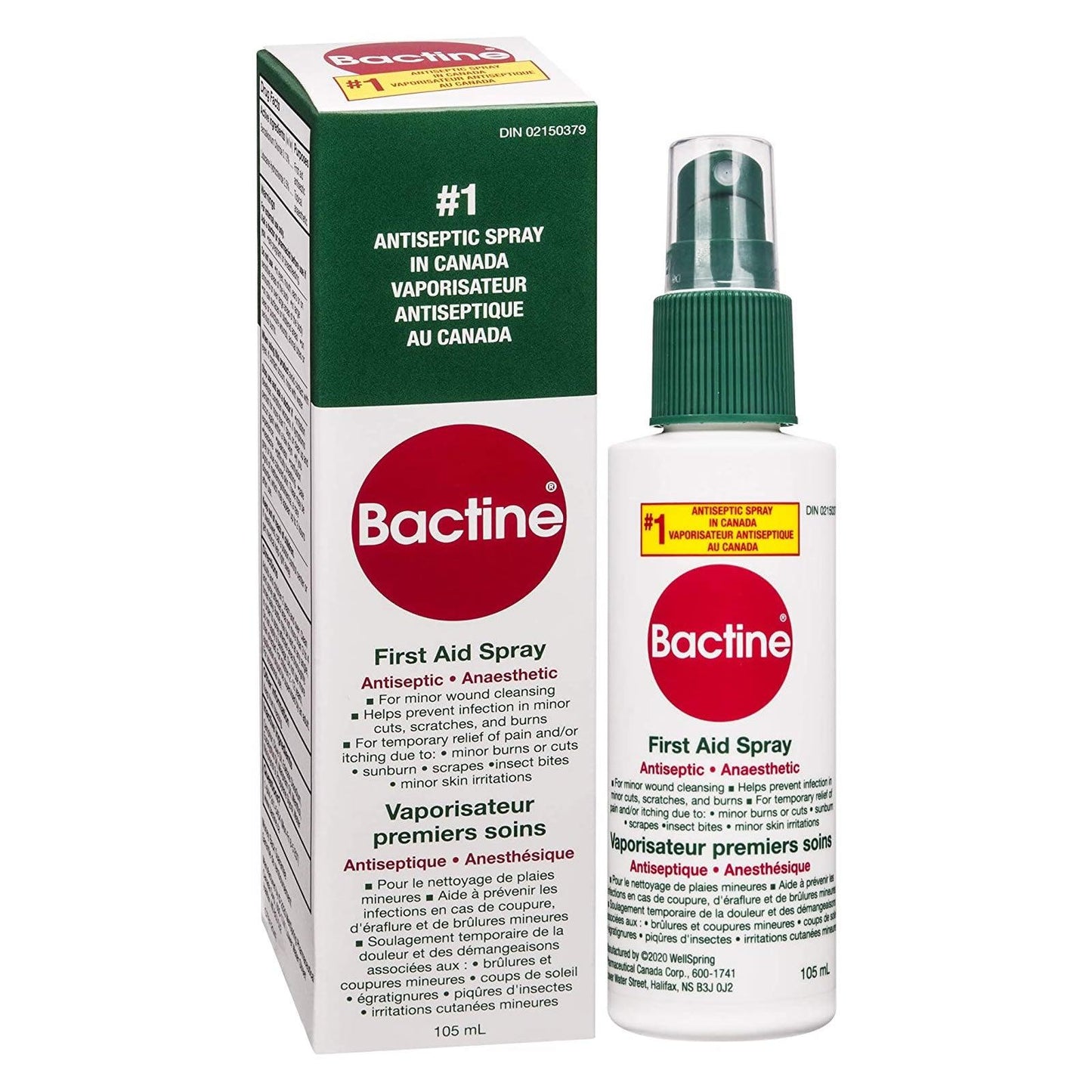 Bactine Antiseptic Spray 105 ml