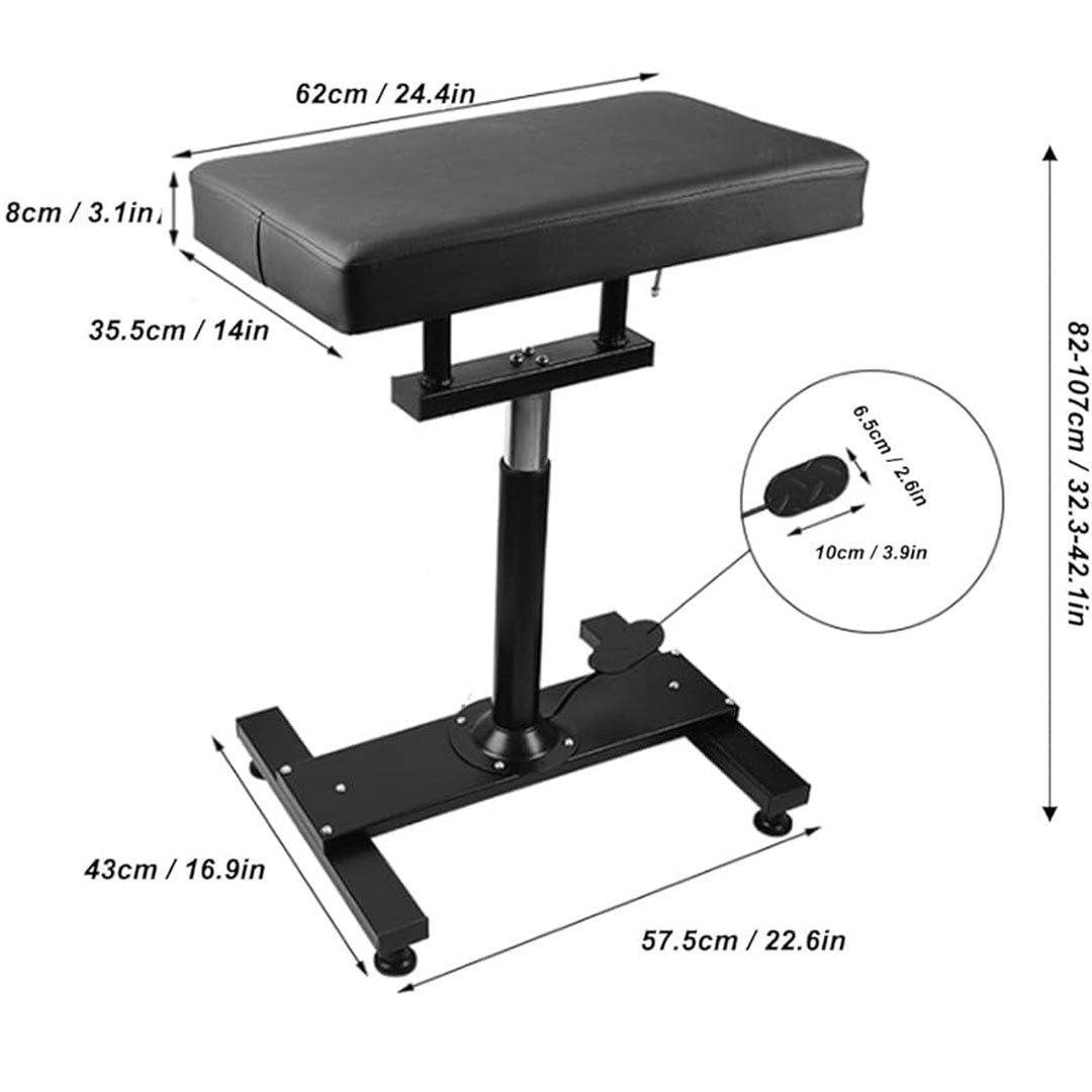XXL Tattoo Arm Rest Adjustable Height by Hydraulic Device