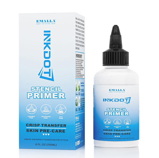 EMALLA INKDOT Stencil Primer – Tattoo Transfer Solution (250ml)